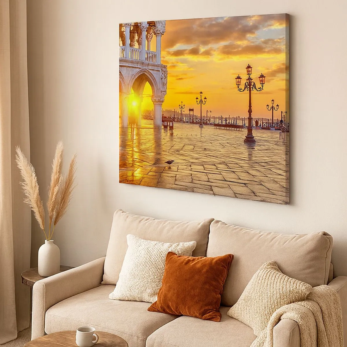 Obraz na płótnie - Gdzie są wszyscy? - 30x30 cm