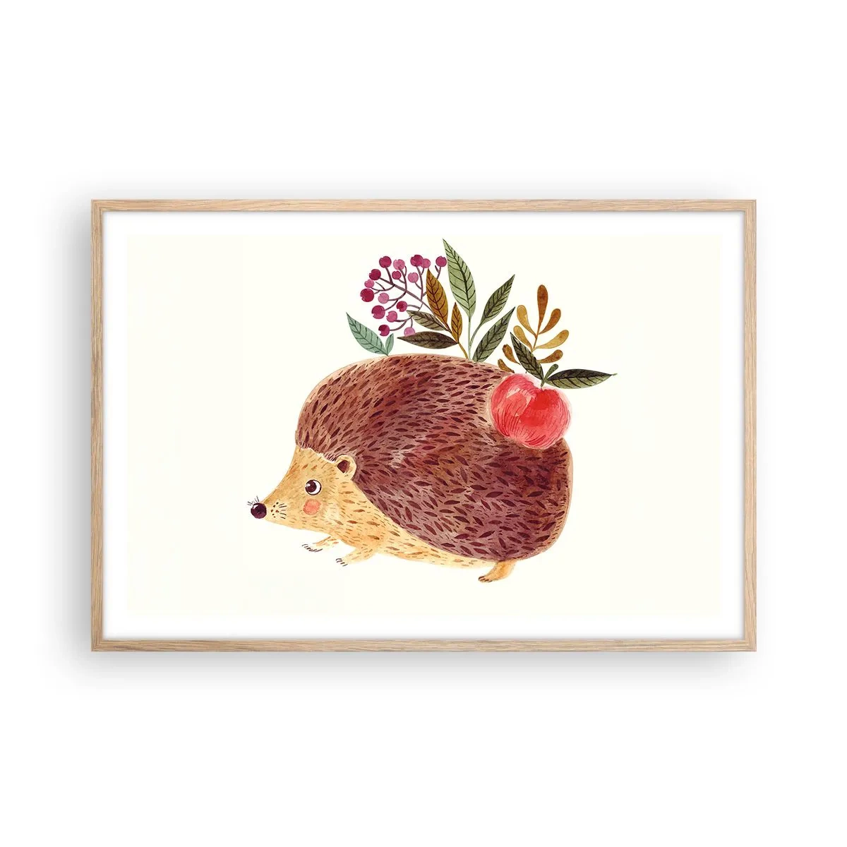 Plakat w ramie jasny dąb - I już mnie lubisz - 91x61 cm