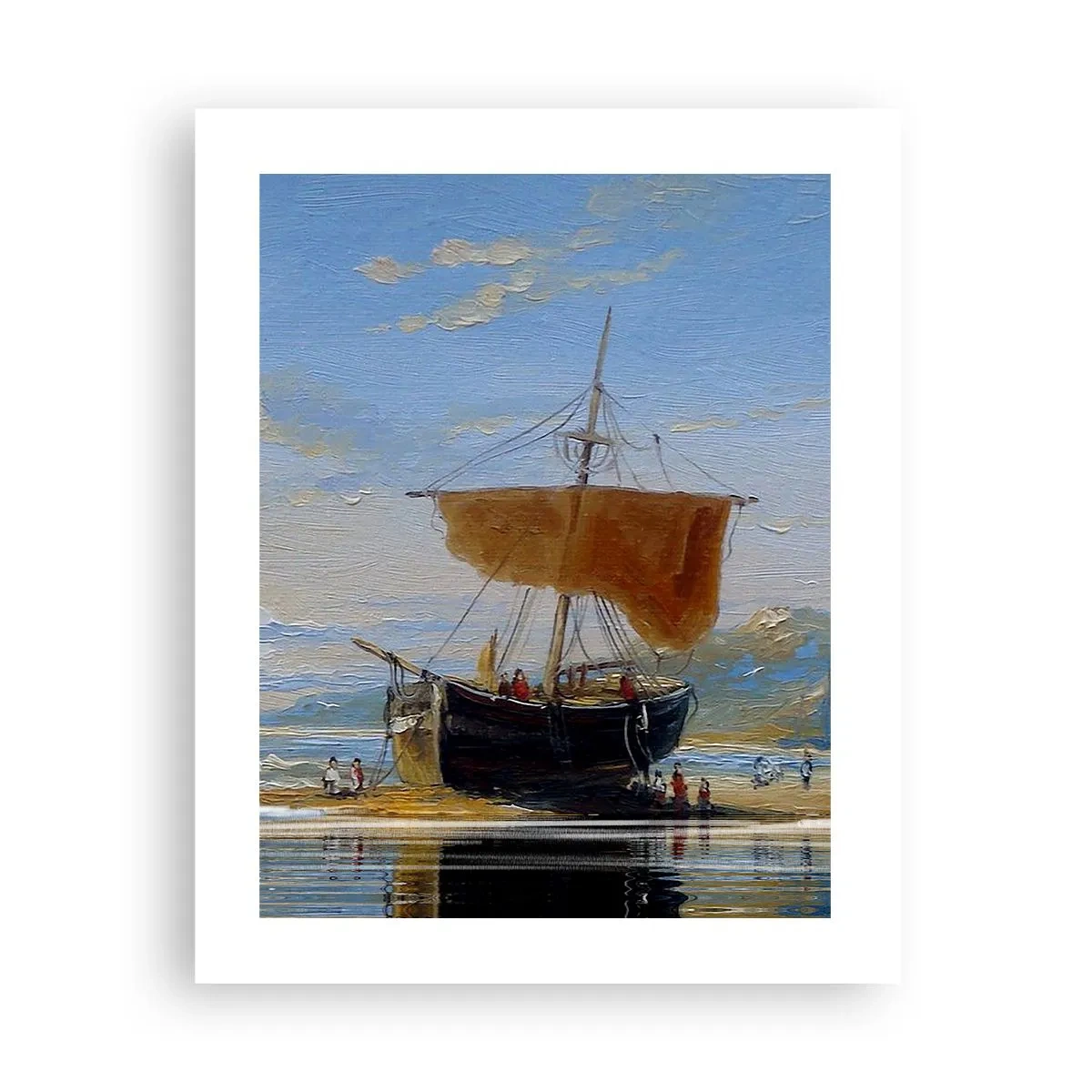 Plakat - Woda, ziemia, powietrze - 40x50 cm