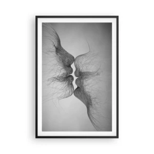 Plakat w czarnej ramie - Pocałunek wiatru - 61x91 cm