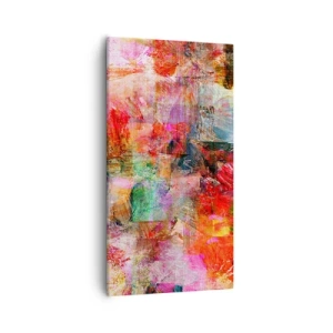 Obraz na płótnie - Podróż poprzez róż - 55x100 cm