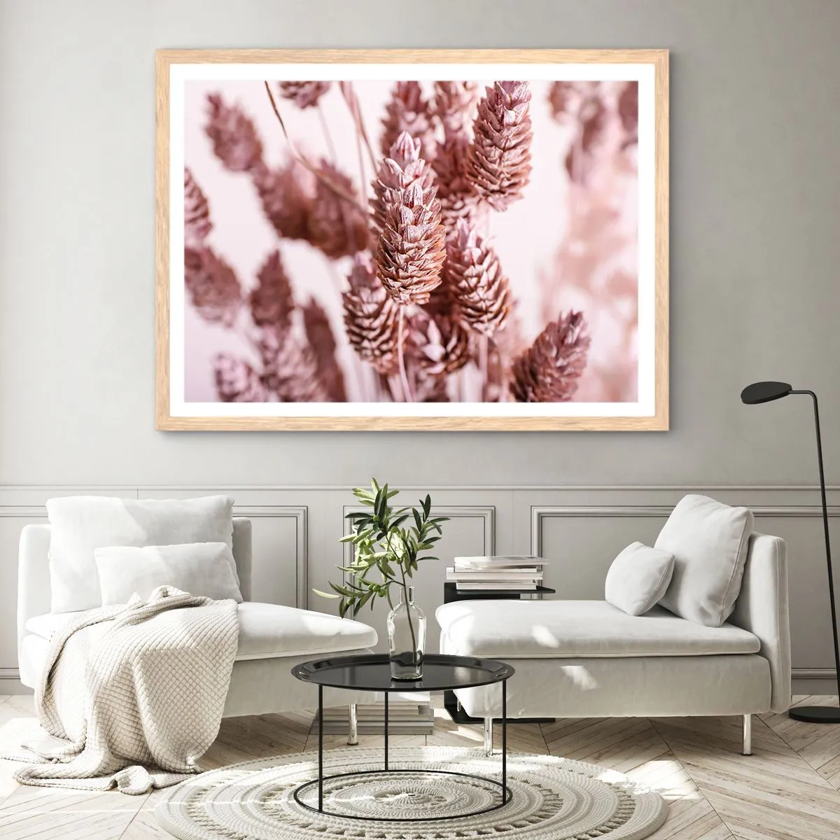 Plakat w ramie jasny dąb - Z pozoru niepozorne - 50x40 cm