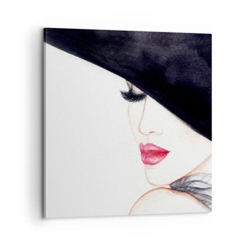 Obraz na płótnie - Elegancja i zmysłowość - 60x60 cm