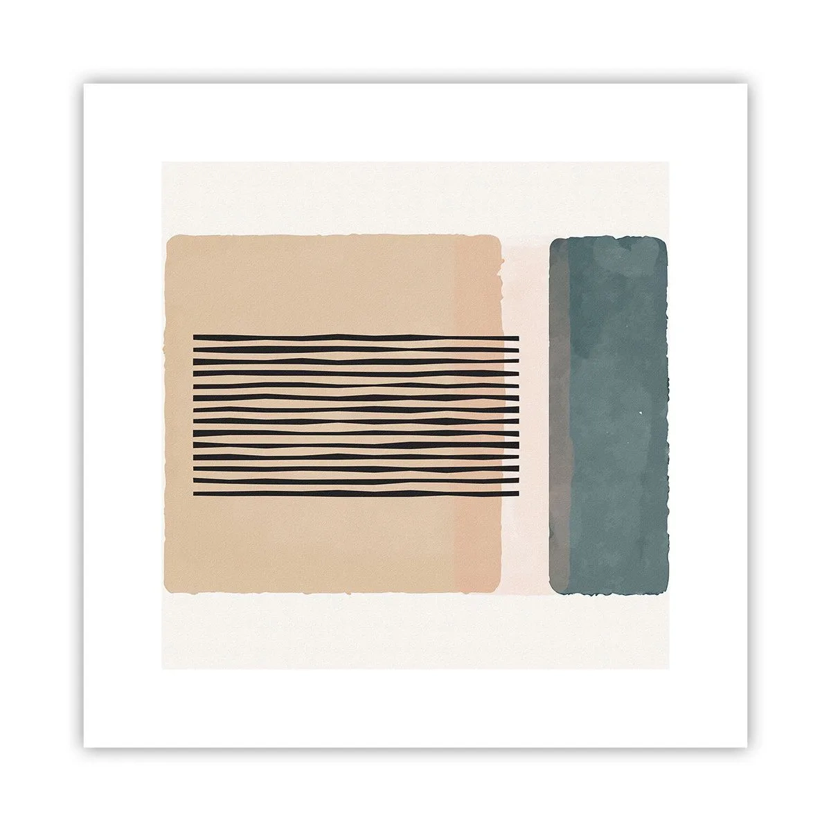 Plakat - Wszystko w porządku - 30x30 cm