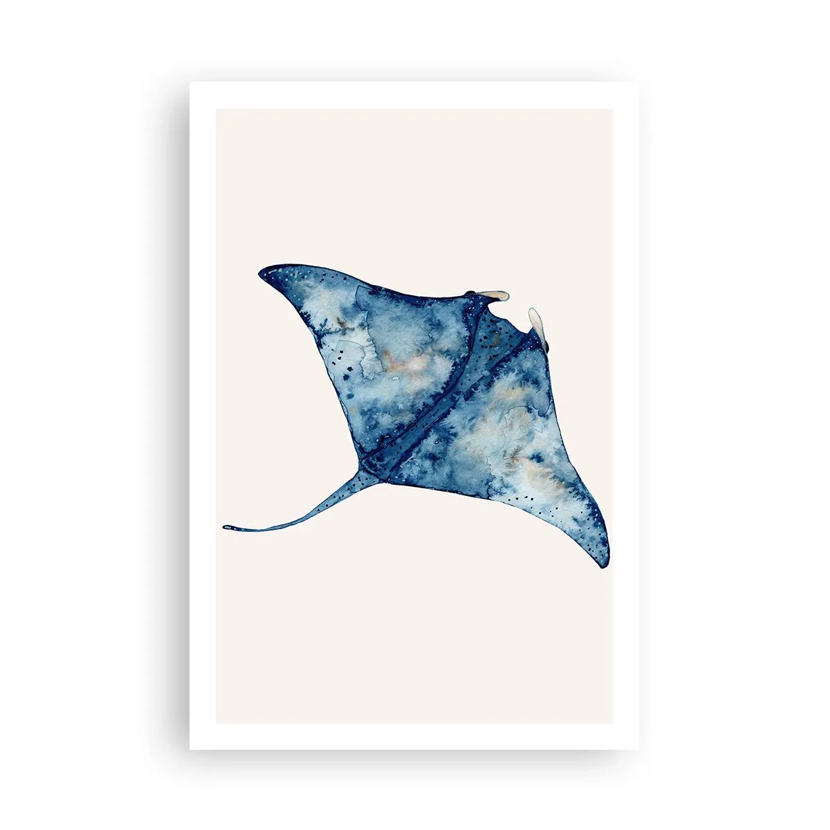 Plakat - Życie w błękicie - 61x91 cm