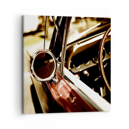 Obraz na płótnie - Auto z duszą - 70x70 cm