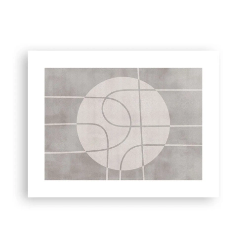 Plakat - Koliście i na wprost - 40x30 cm