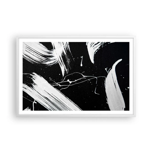 Plakat w białej ramie - Przełamać mrok - 91x61 cm