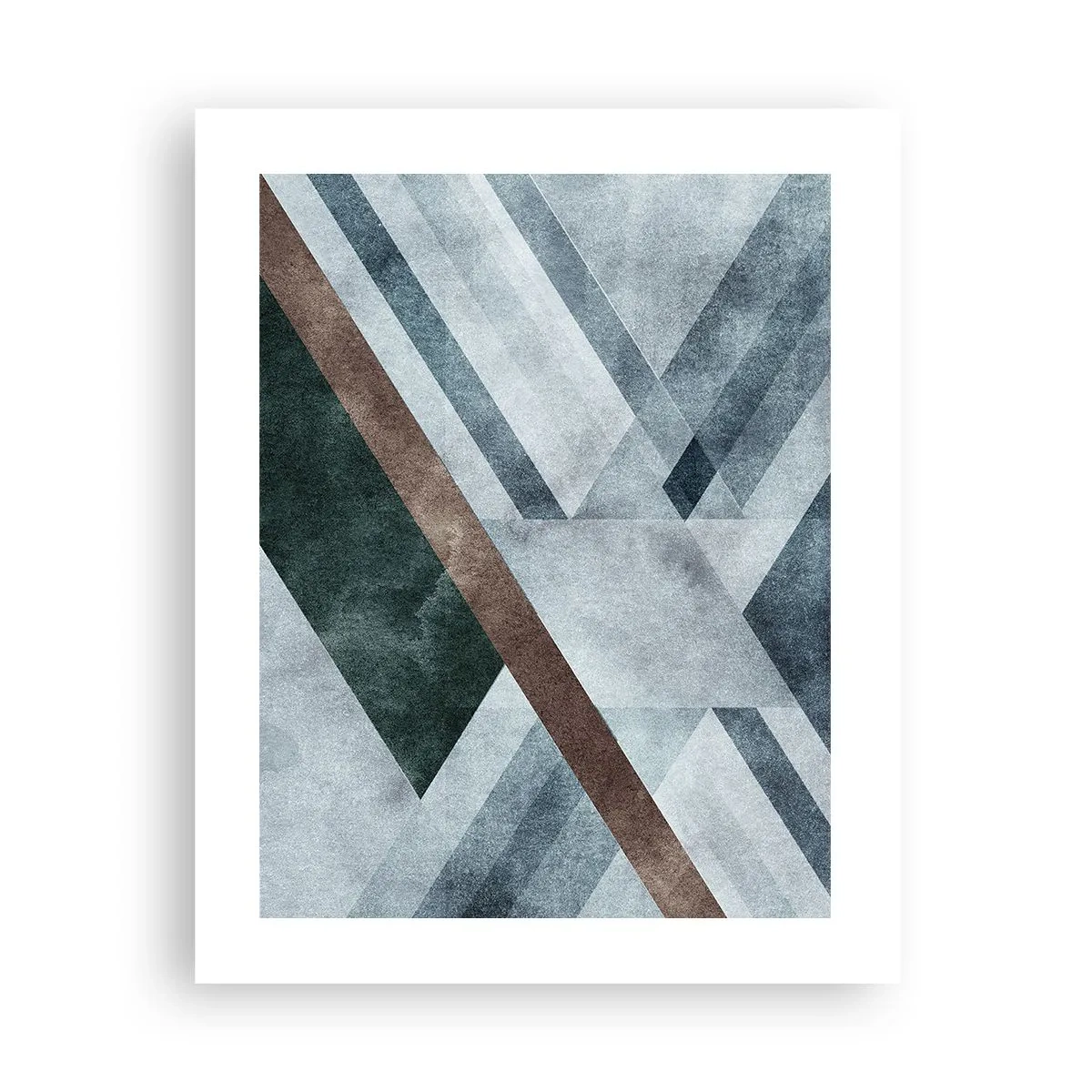 Plakat - Wyszukana elegancja geometrii - 40x50 cm