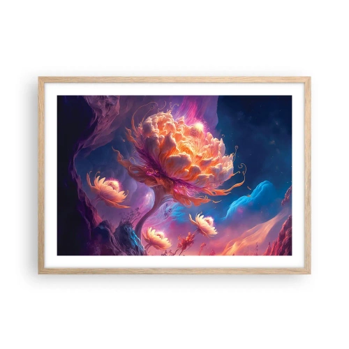 Plakat w ramie jasny dąb - Inny świat - 70x50 cm