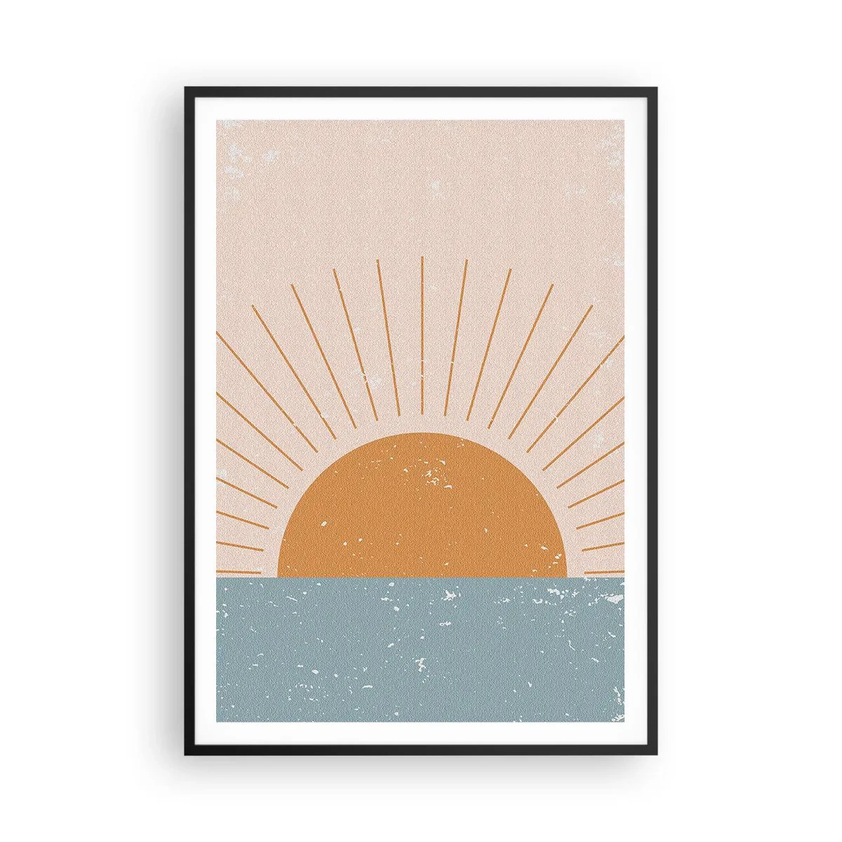 Plakat w czarnej ramie - Codzienny cud - 70x100 cm