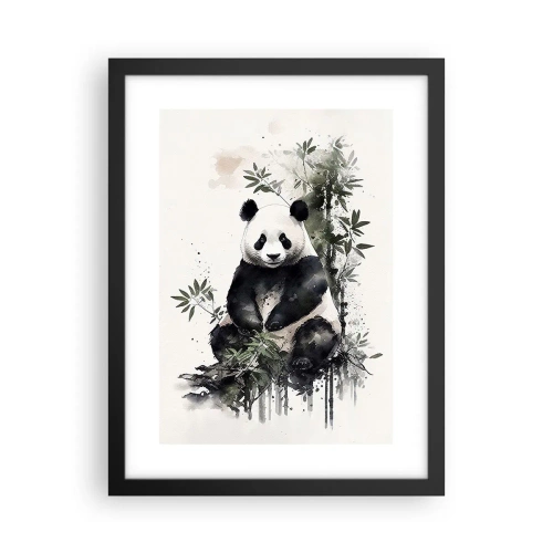 Plakat w czarnej ramie - Pozdrowienia z Chin - 30x40 cm