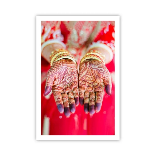 Plakat - Gotowa złapać szczęście - 61x91 cm