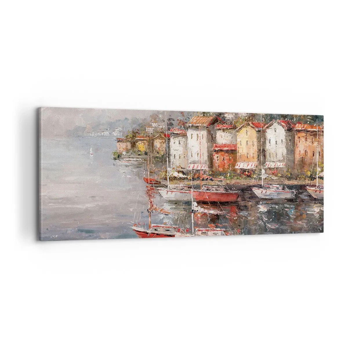 Obraz na płótnie - Romantyczna przystań - 100x40 cm