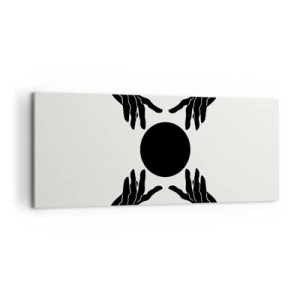 Obraz na płótnie - Tajemny znak - 100x40 cm