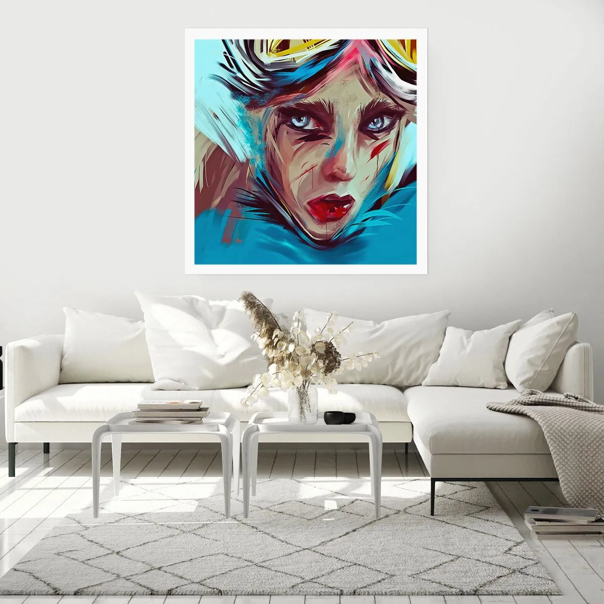 Plakat - Wojowniczka szos - 30x30 cm