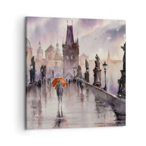 Obraz na płótnie - Ludzie się nie zmieniają - 60x60 cm