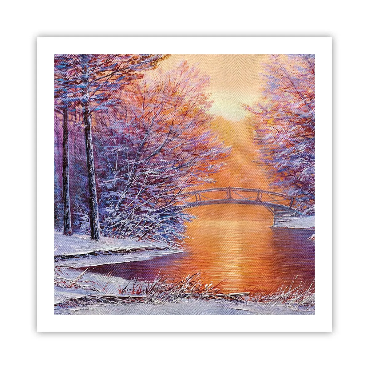 Plakat - Spotkajmy się tu - 60x60 cm