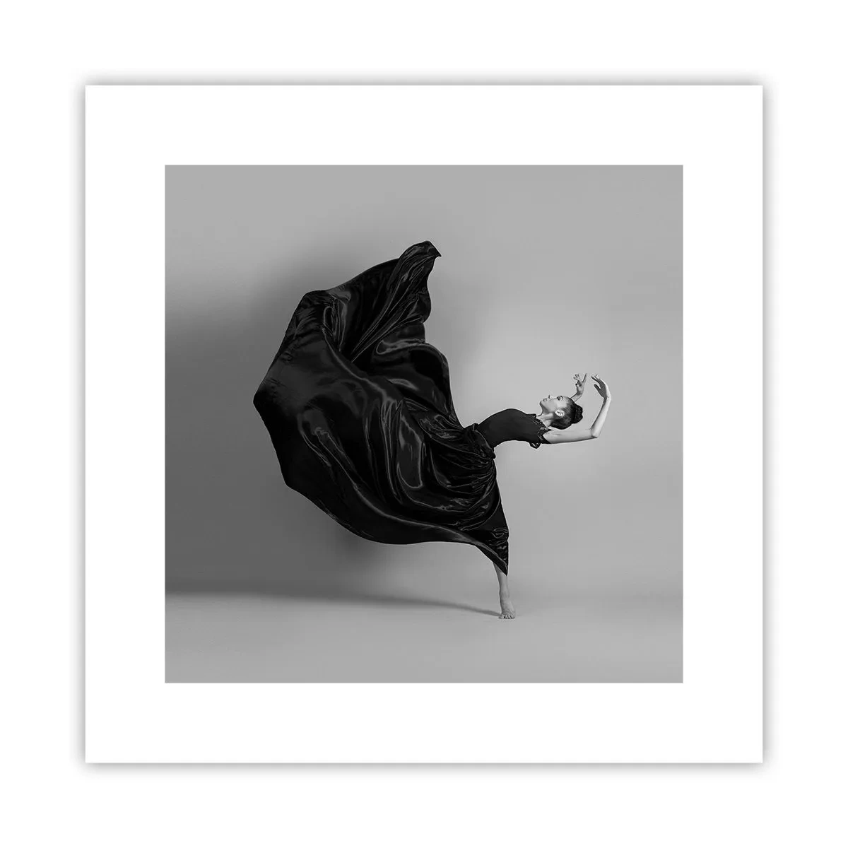 Plakat - Uskrzydlona muzyką - 30x30 cm