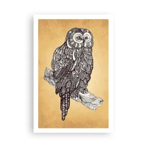 Plakat - Misterne ornamenty mądrości - 61x91 cm