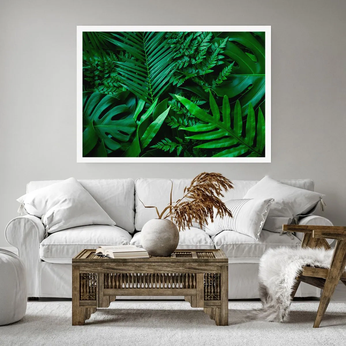 Plakat - Utulone w zieleni - 50x40 cm