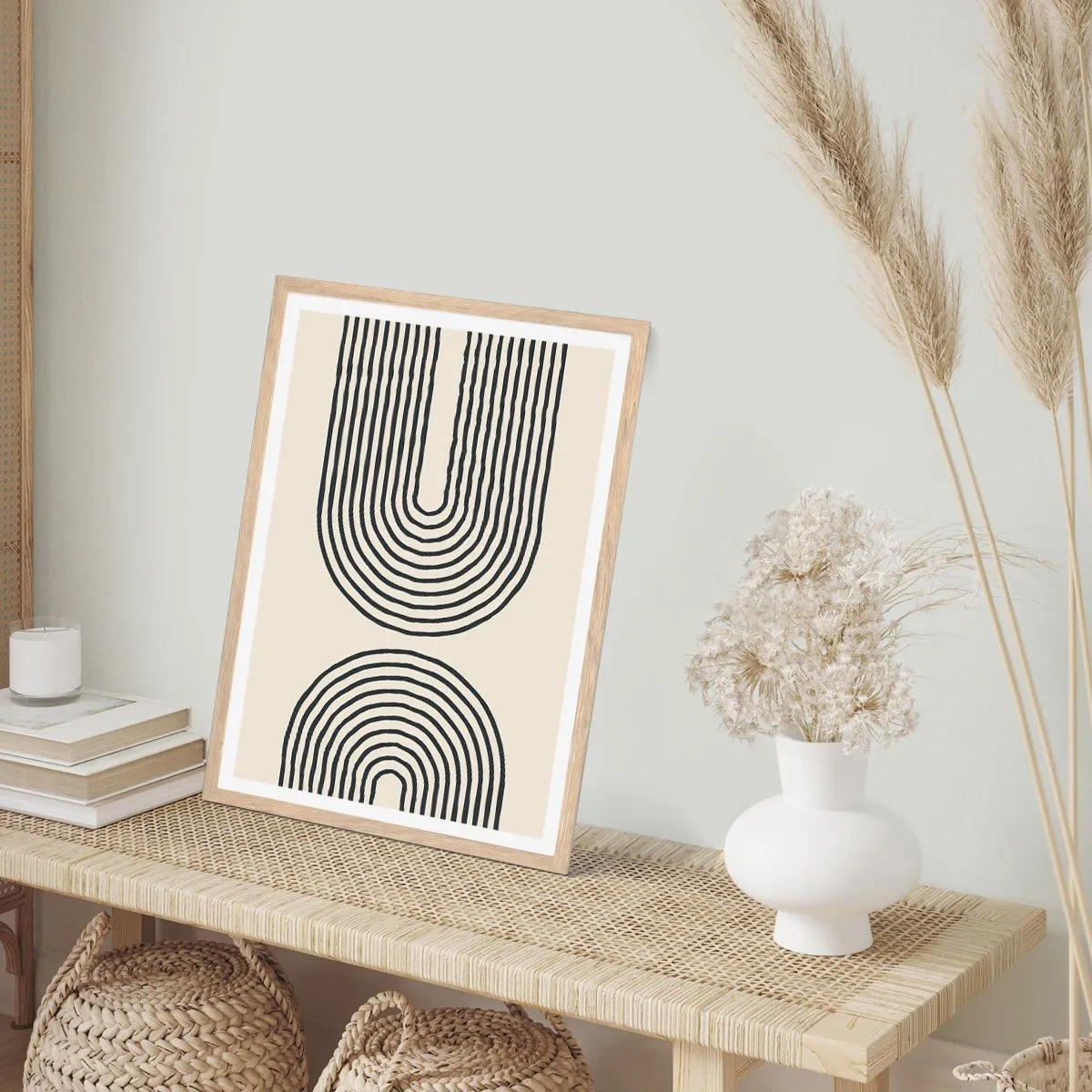 Plakat w ramie jasny dąb - Już za chwilę… - 70x100 cm