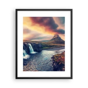 Plakat w czarnej ramie - W majestacie przyrody - 40x50 cm