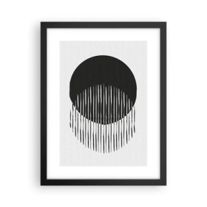 Plakat w czarnej ramie - Jego alter ego - 30x40 cm
