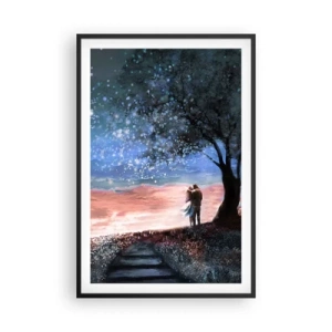 Plakat w czarnej ramie - Gwiaździsty spektakl - 61x91 cm