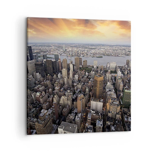 Obraz na płótnie - Bijące serce naszych czasów - 60x60 cm