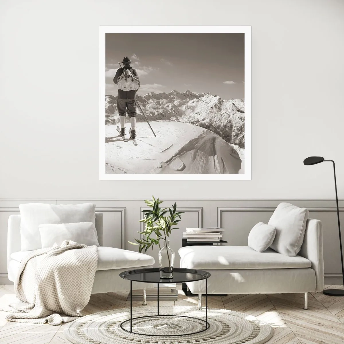 Plakat - A góry te same - 60x60 cm