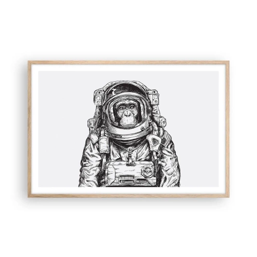 Plakat w ramie jasny dąb - Alternatywna ewolucja - 91x61 cm