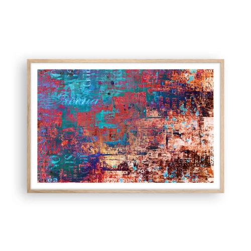 Plakat w ramie jasny dąb - Pamięć i niepamięć - 91x61 cm