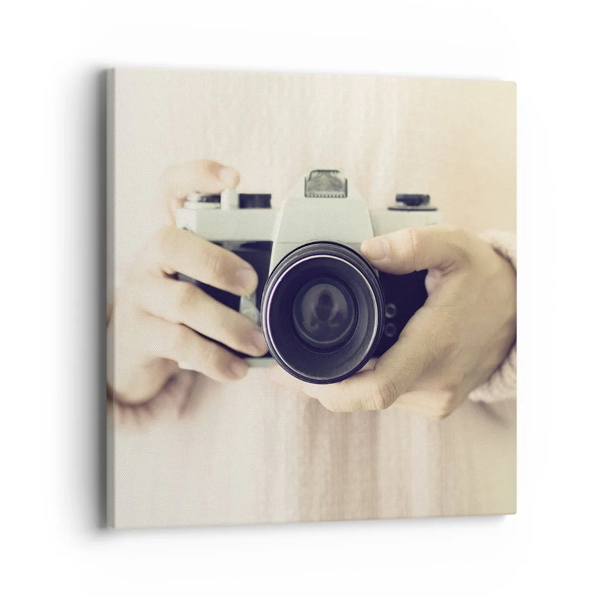 Obraz na płótnie - By widzieć więcej… - 40x40 cm