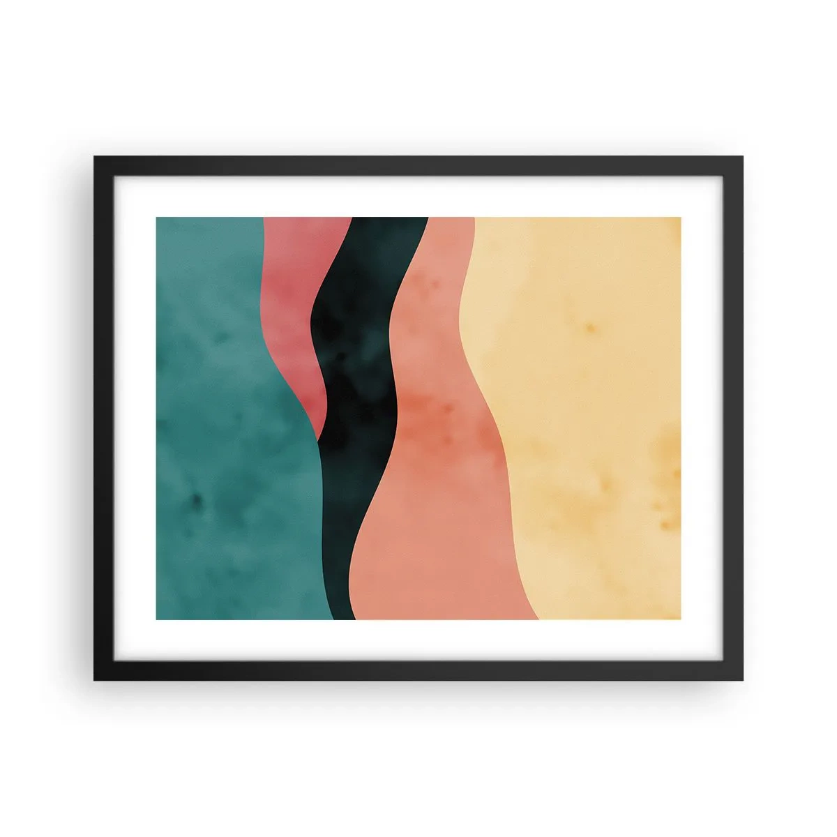 Plakat w czarnej ramie - Zgodna niezgodność - 50x40 cm