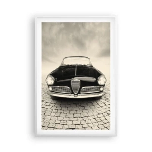 Plakat w białej ramie - I jak mnie nie kochać? - 61x91 cm