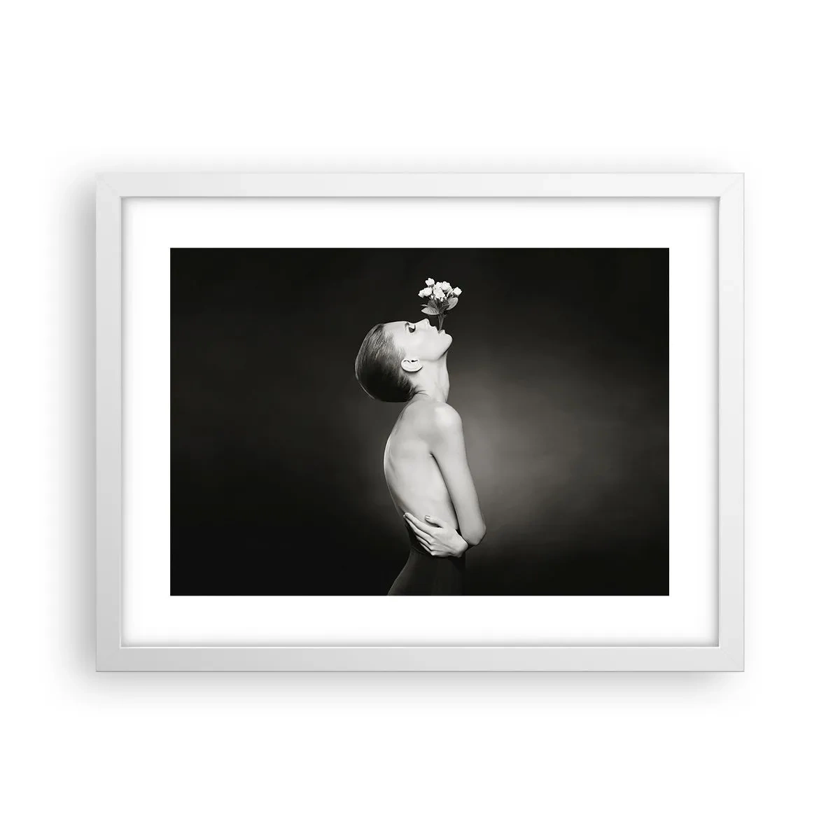 Plakat w białej ramie - Ekscentryczna elegancja - 40x30 cm