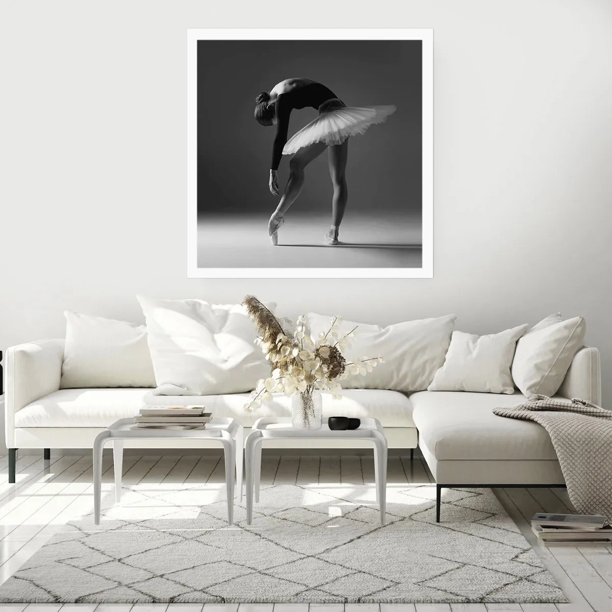 Plakat - Bella balerina - 30x30 cm