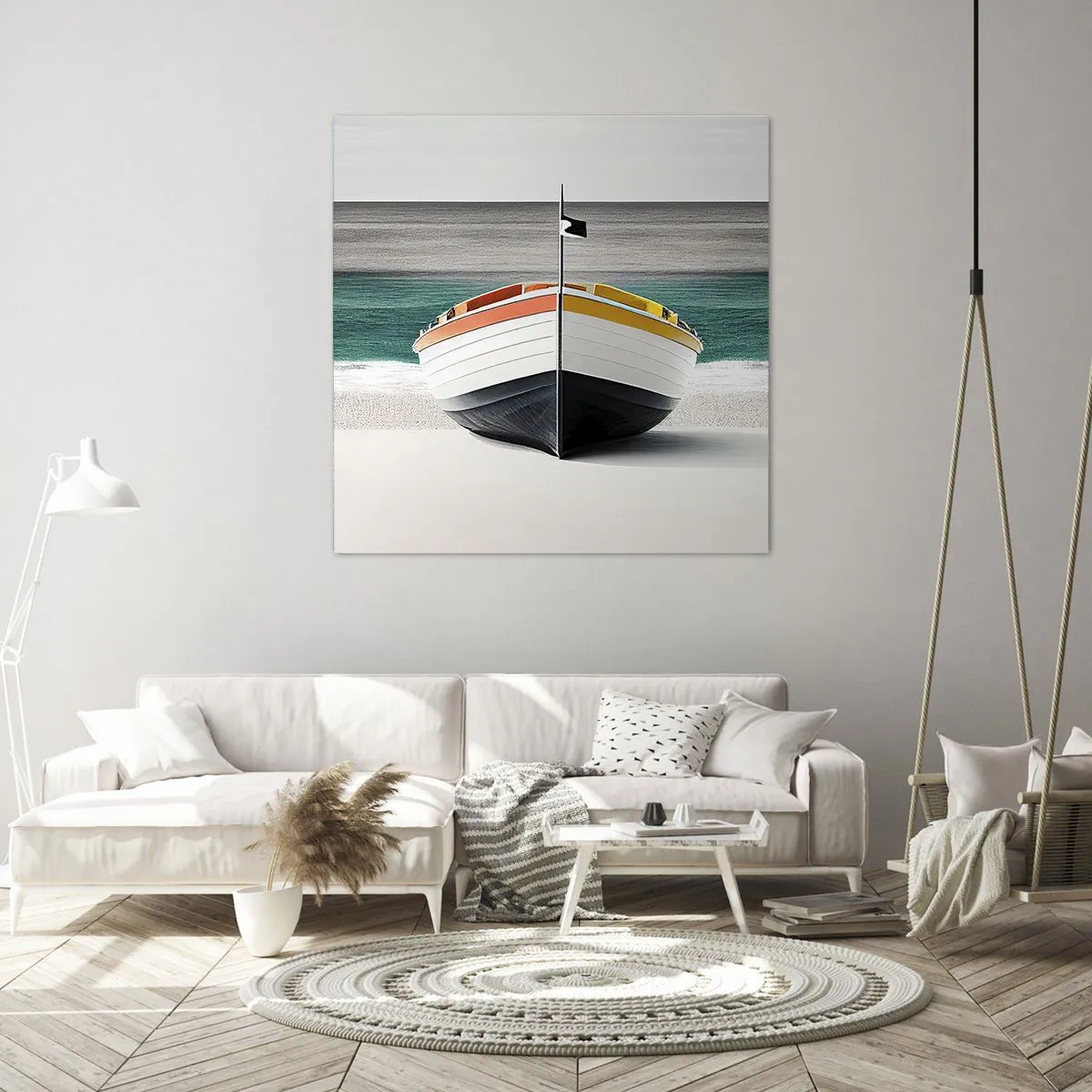 Obraz na płótnie - Na swoim miejscu - 70x70 cm