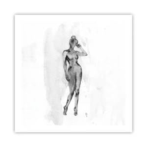 Plakat - Studium ideału kobiecości - 60x60 cm