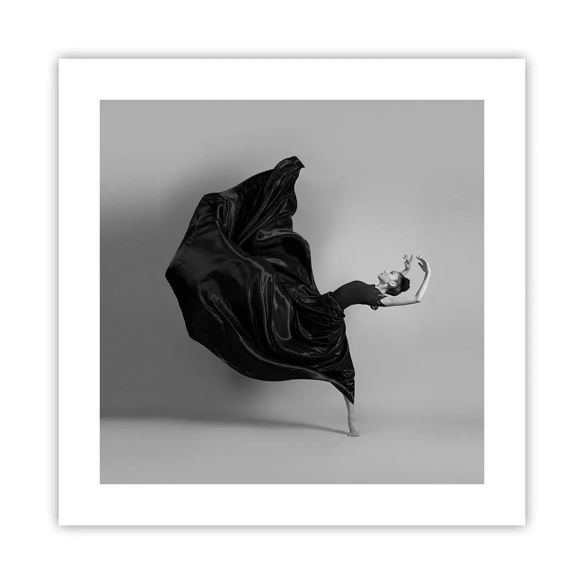 Plakat - Uskrzydlona muzyką - 40x40 cm