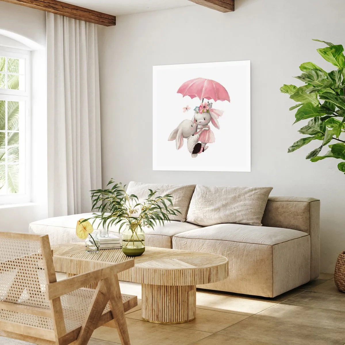 Plakat - To właśnie miłość - 50x50 cm