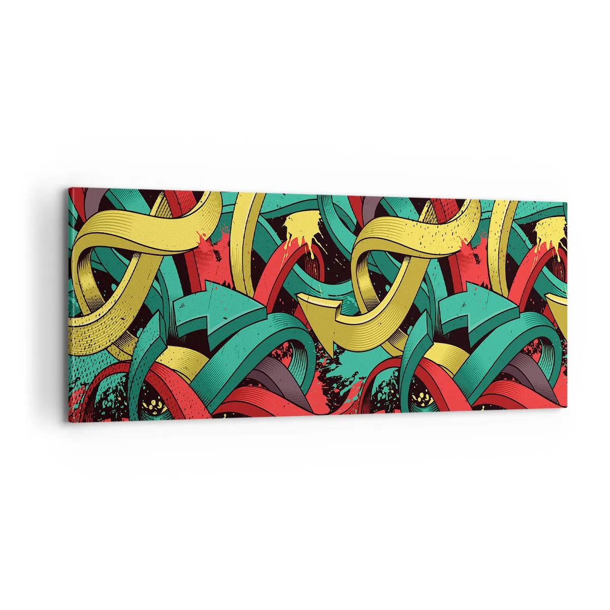 Obraz na płótnie - Którędy do celu? - 100x40 cm