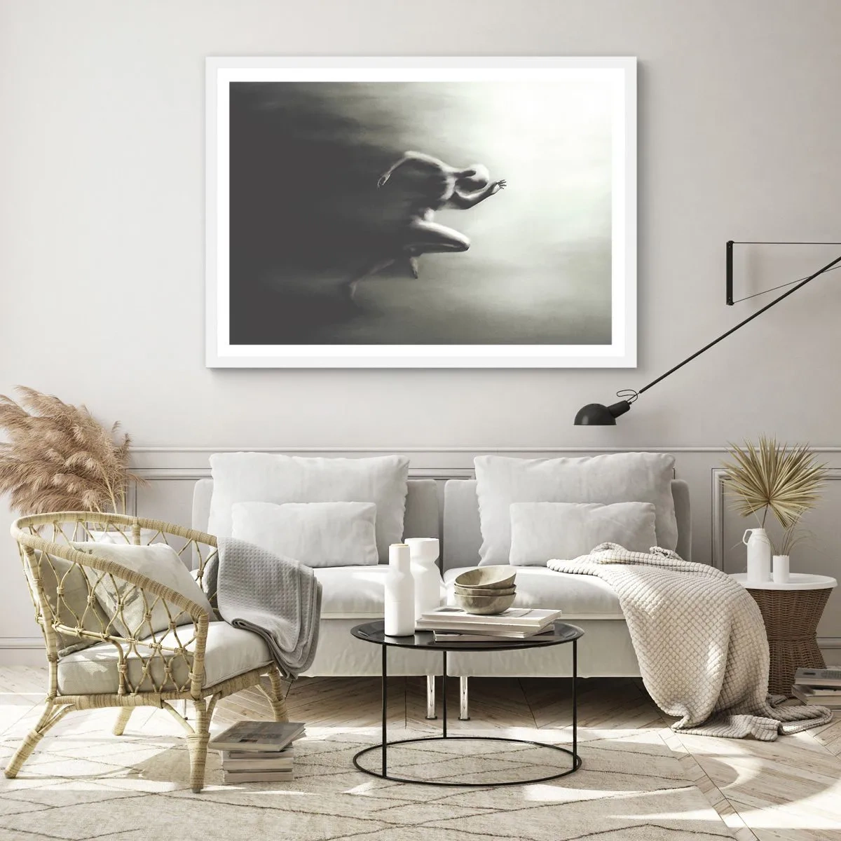 Plakat w białej ramie - Niepowstrzymany - 91x61 cm