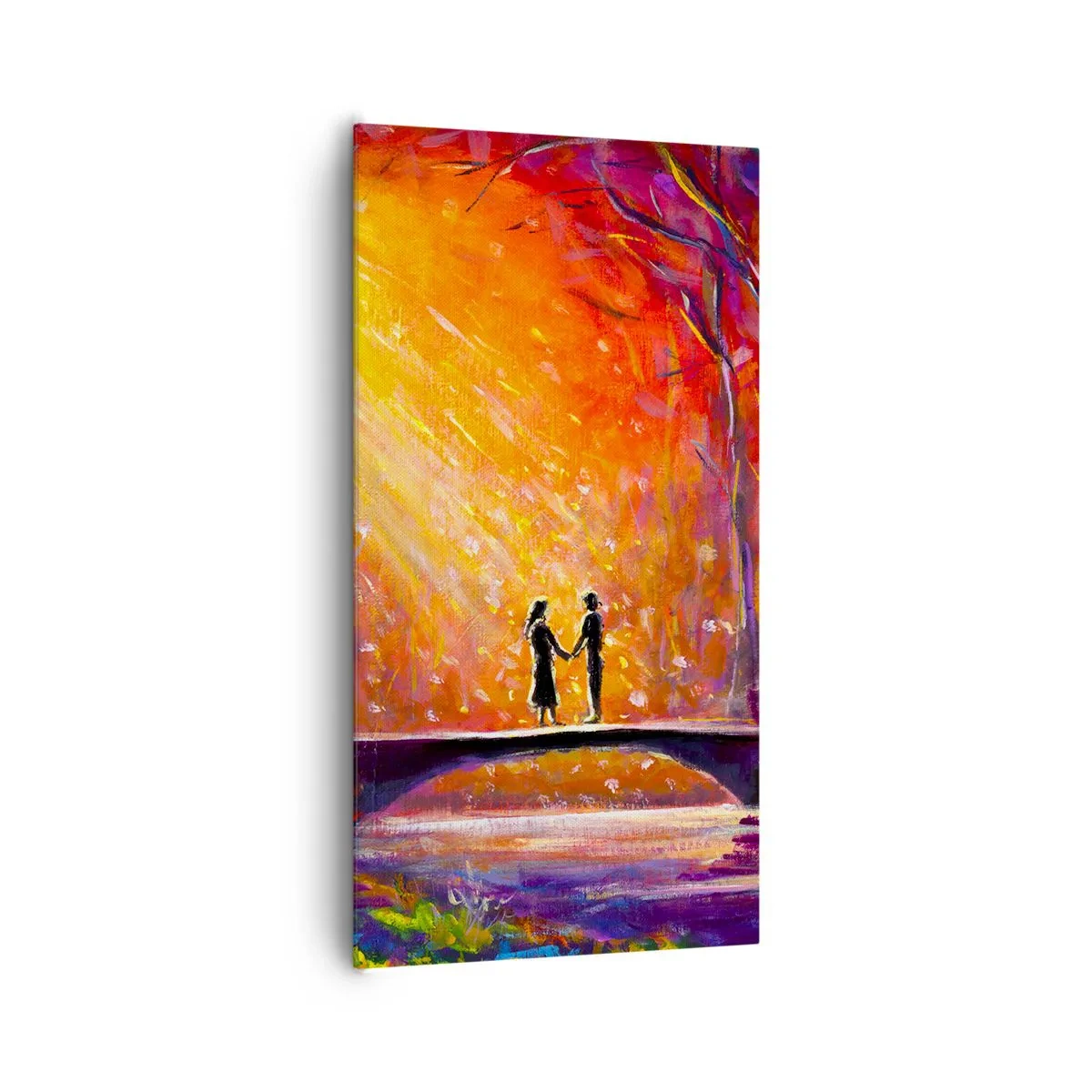 Obraz na płótnie - Niebo ich też kocha - 65x120 cm