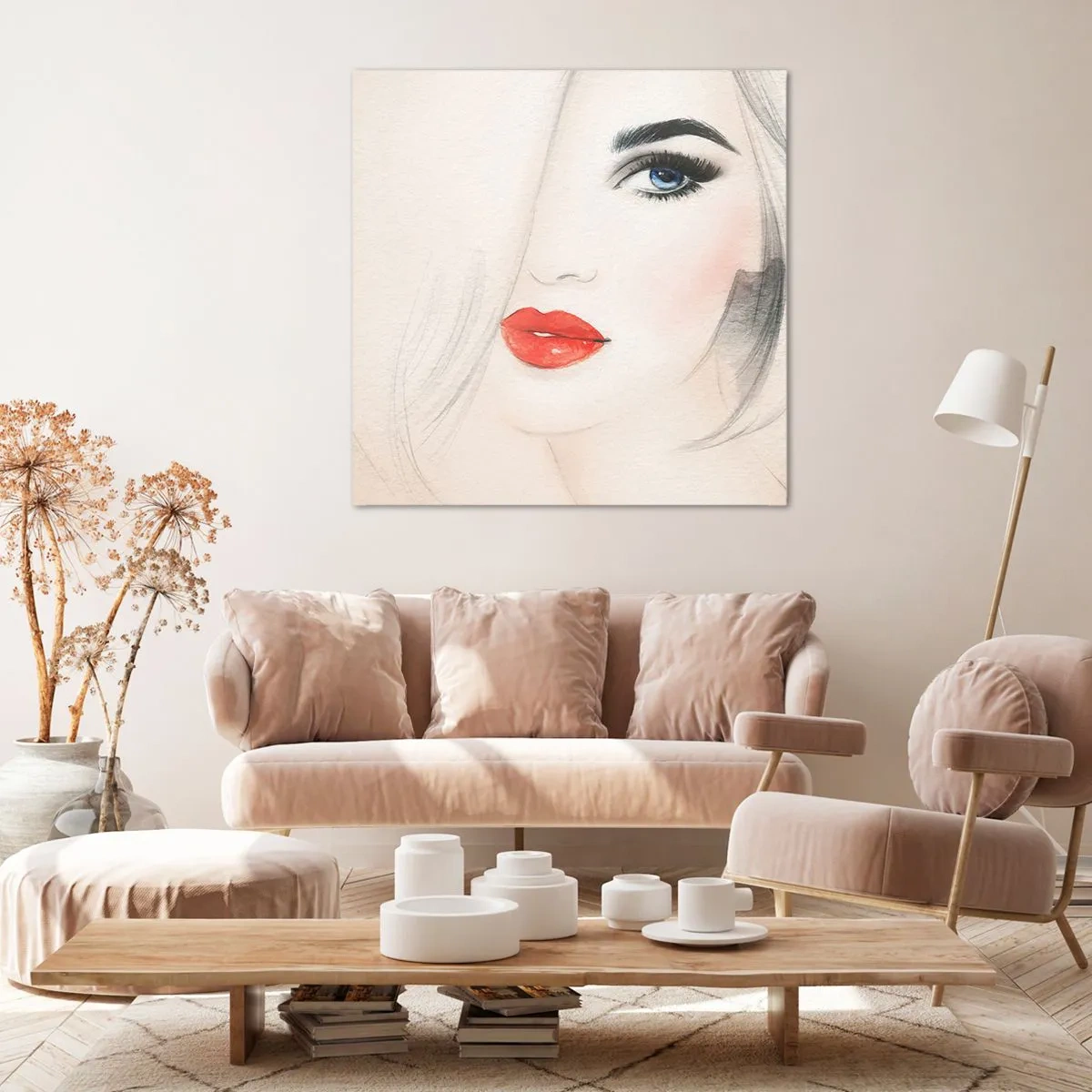 Obraz na płótnie - Hipnotyzuje i odurza - 60x60 cm