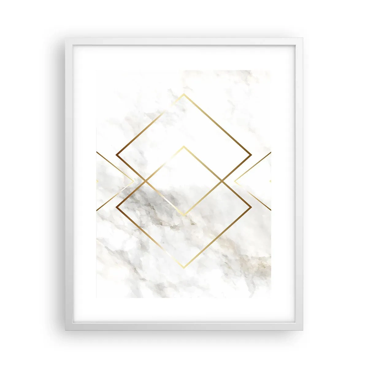 Plakat w białej ramie - Widok na nieskończoność - 40x50 cm