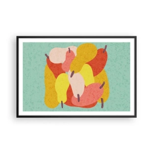 Plakat w czarnej ramie - Spróbuj letniego słońca - 91x61 cm