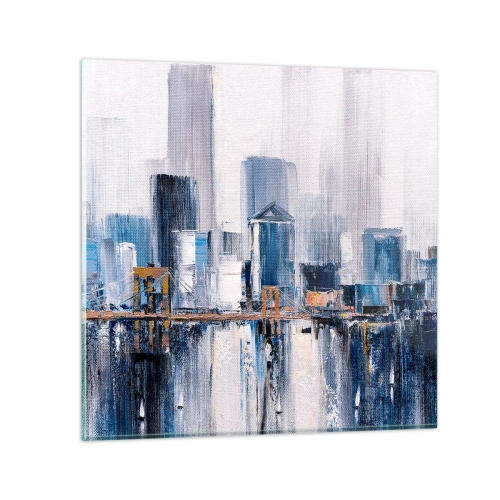 Obraz na szkle - Nowojorska impresja - 60x60 cm