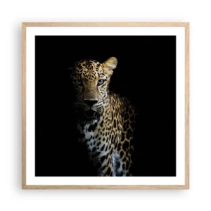 Plakat w ramie jasny dąb - Mroczne piękno - 60x60 cm